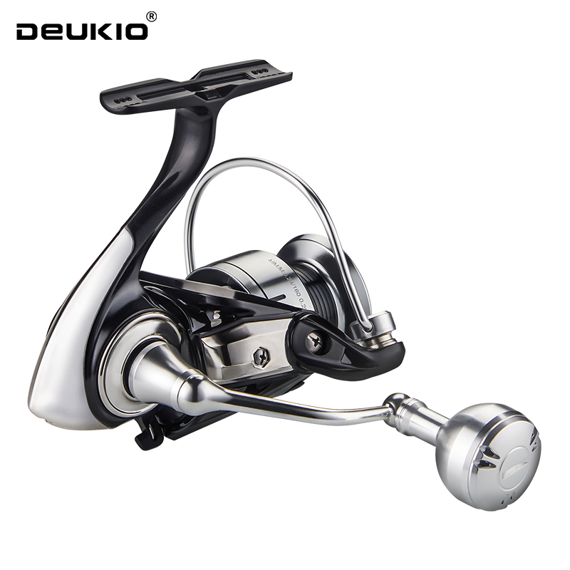 Kastking Reel Zephyr - Deukio-メタルボールノブ付き塩水釣りリール,スピニングリール,防水,新着,2000-7000, 3 1bb,5.2:1,最大抗力15kg
