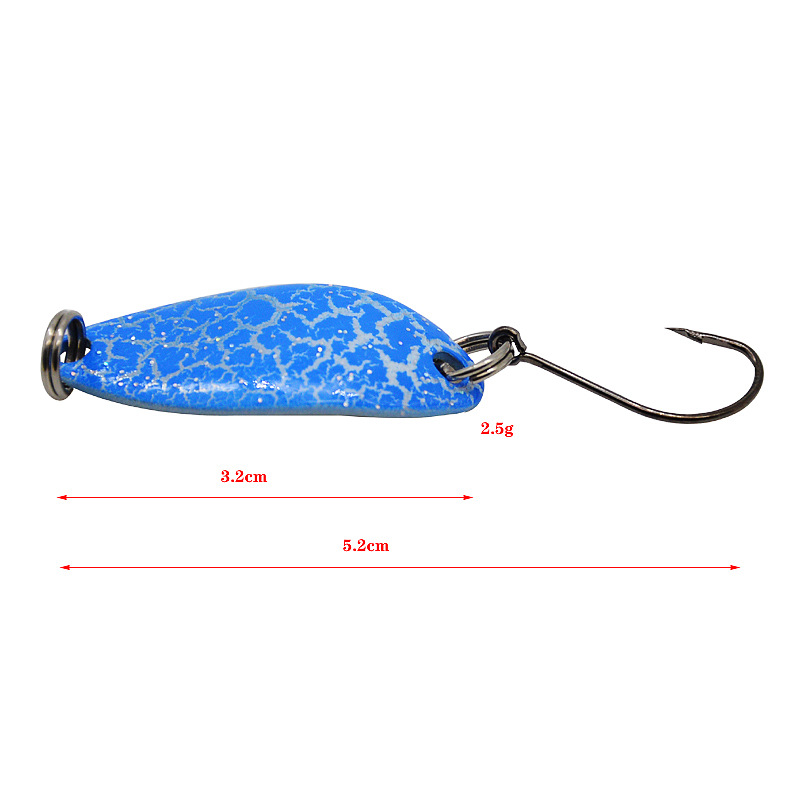 20 色 3 グラム金属釣りルアースプーン餌スピナー餌ルアー - Fishing Lure Swimbait のレビューと価格