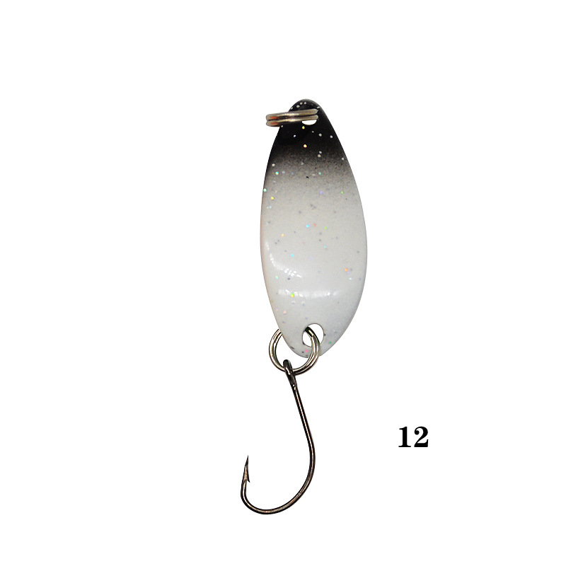 20 色 3 グラム金属釣りルアースプーン餌スピナー餌ルアー - Fishing Lure Swimbait のレビューと価格