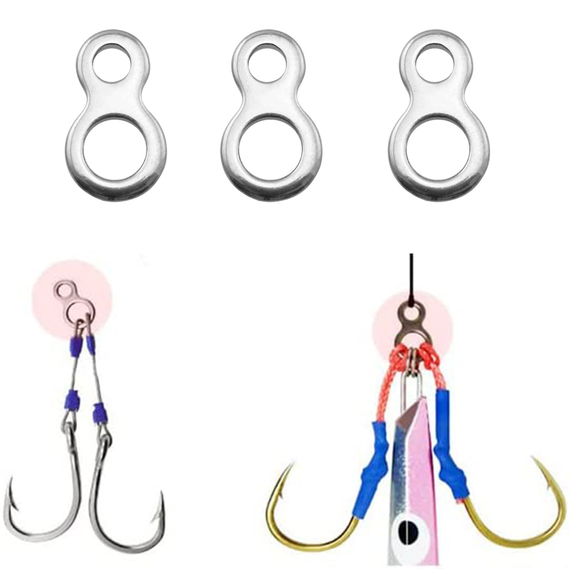 頑丈なステンレス鋼の釣り用ルアー,10〜50個,釣り用アクセ - Fishing Lure Accessories のレビューと価格