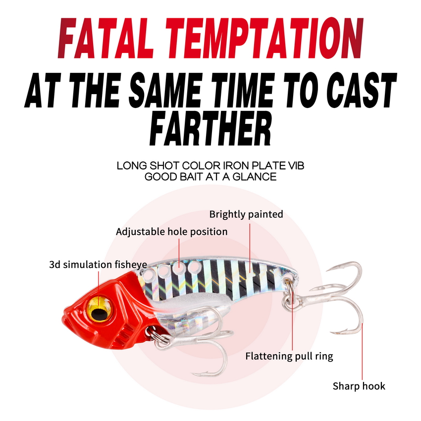 6ピース/ロット7/10/15/20グラムハードメタルvib - Fishing Lure Blade Bait のレビューと価格