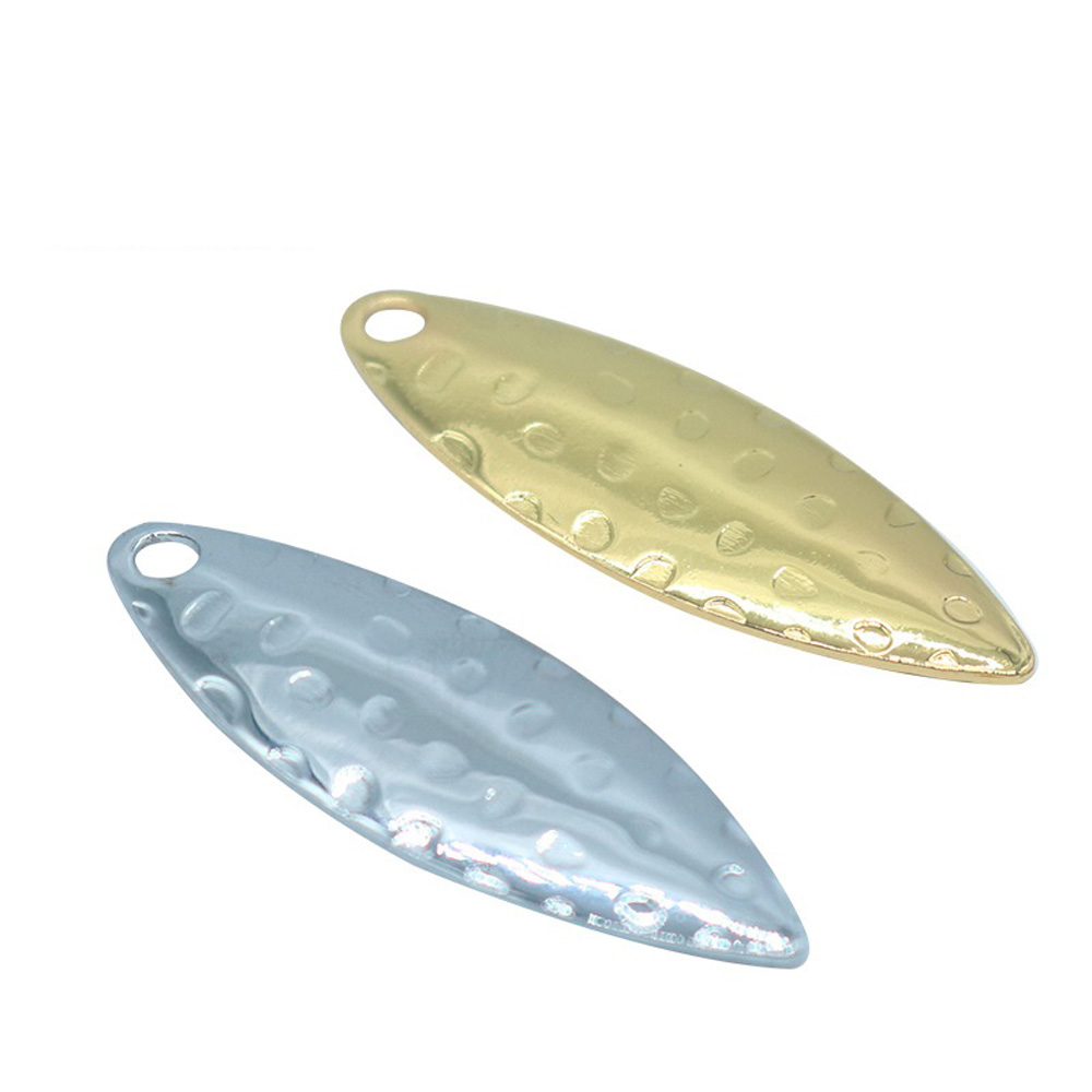 10個/ロット ウィローリーフスパンコール ピットサーフェス - Fishing Lure Spoon のレビューと価格