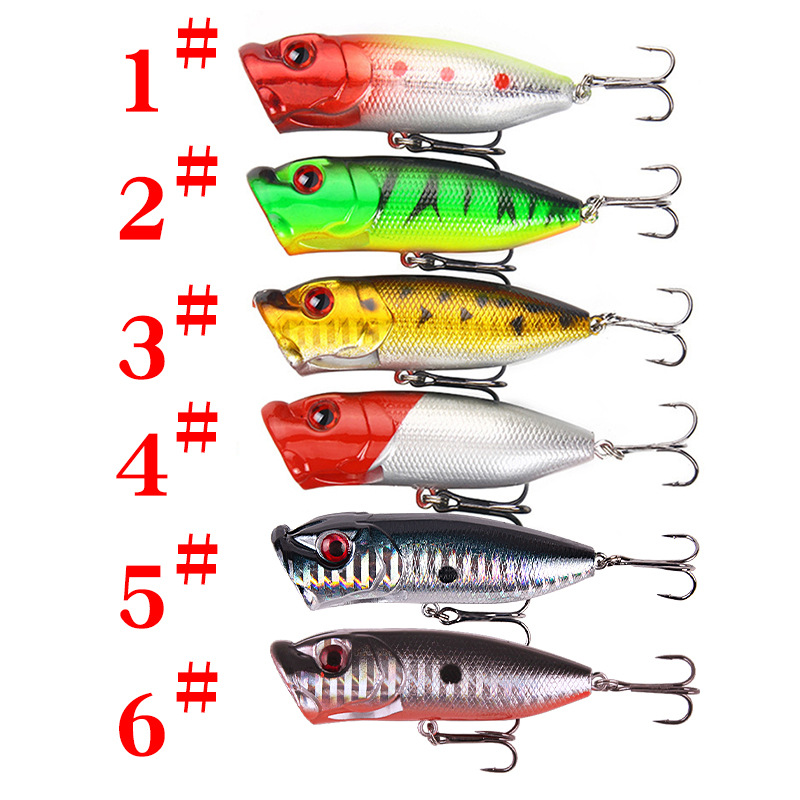 6個6色（OPP袋）/5個5色（箱入り）6.5cm/10gル - Fishing Lure Soft Plastic のレビューと価格
