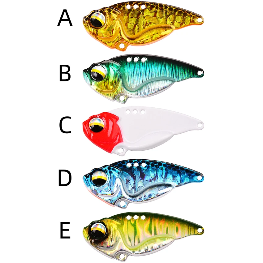 VIB スプーン釣りルアー 5 グラム 9 グラム 12 グ - Fishing Lure Spoon のレビューと価格